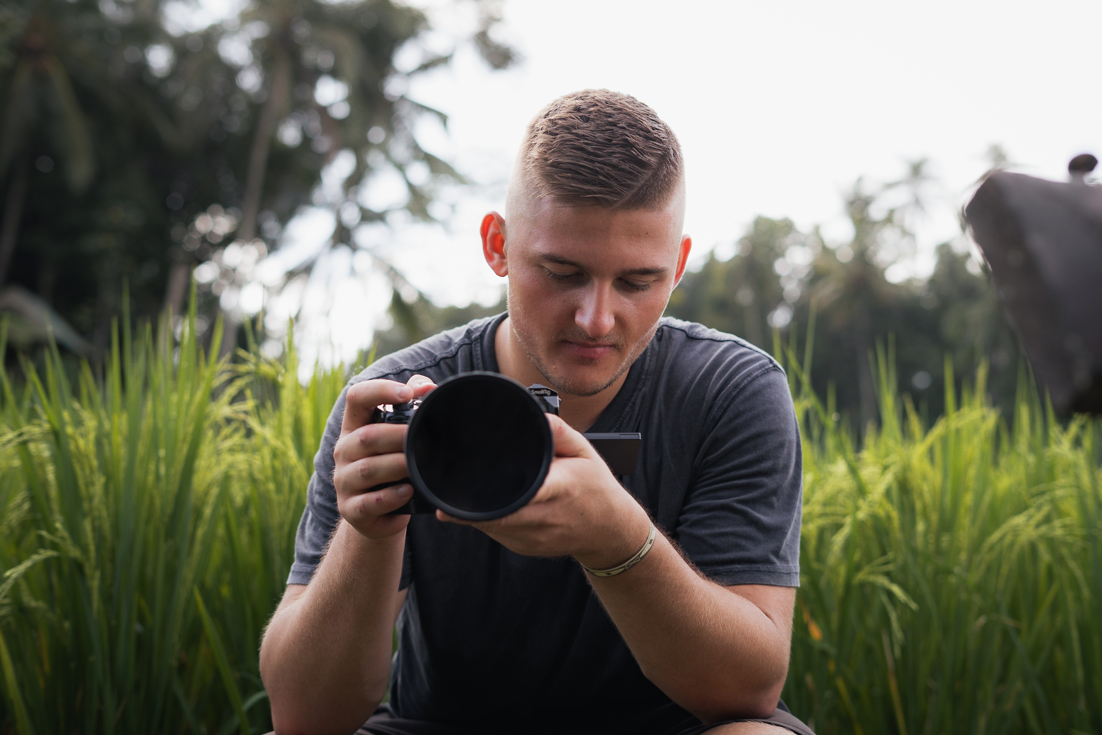 Pascal Bienek on location